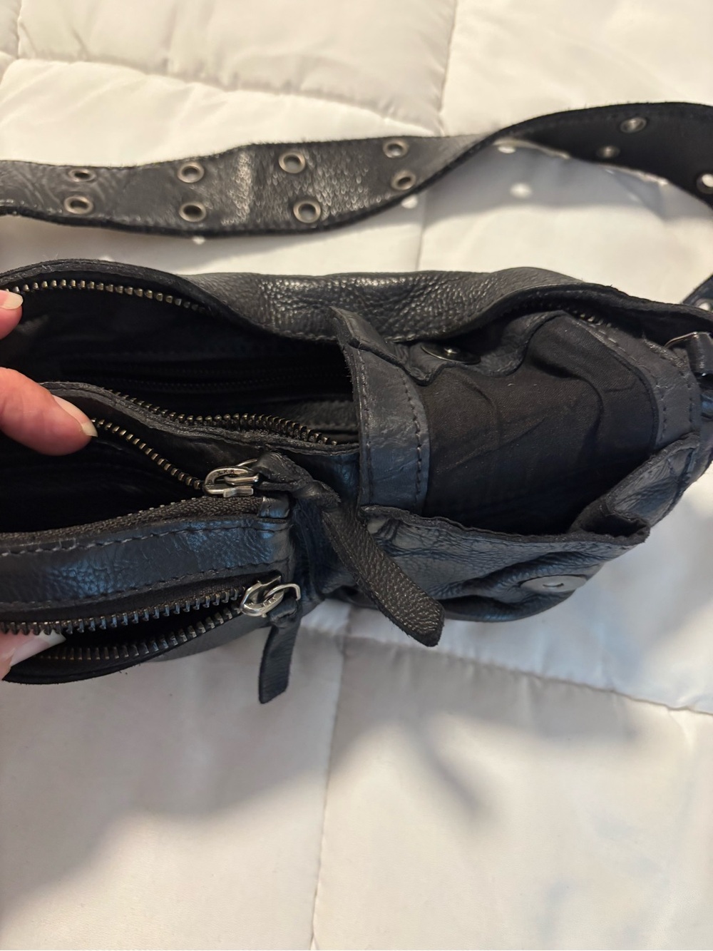 Free People Wade sling leather shoulder bag - Picture 4 of 6